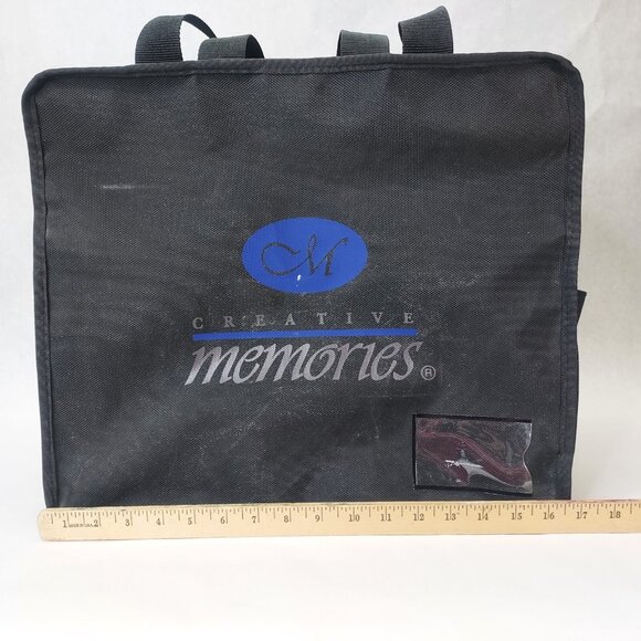 Creative Memories Memory Mate Tote Scrapbook Craft Album Zip Top Bag Extra Large - Picture 11 of 14